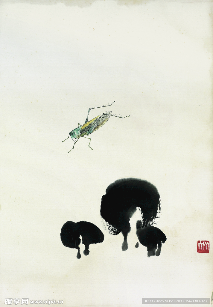 齐白石国画