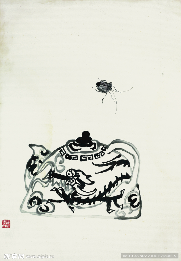 齐白石国画