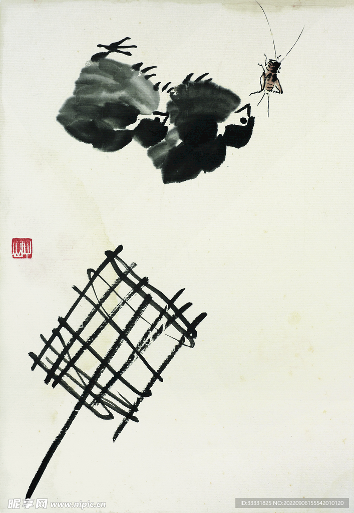 齐白石国画