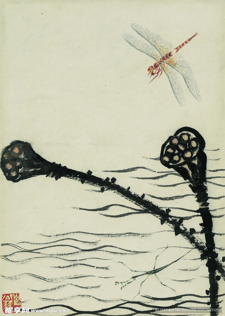 齐白石国画
