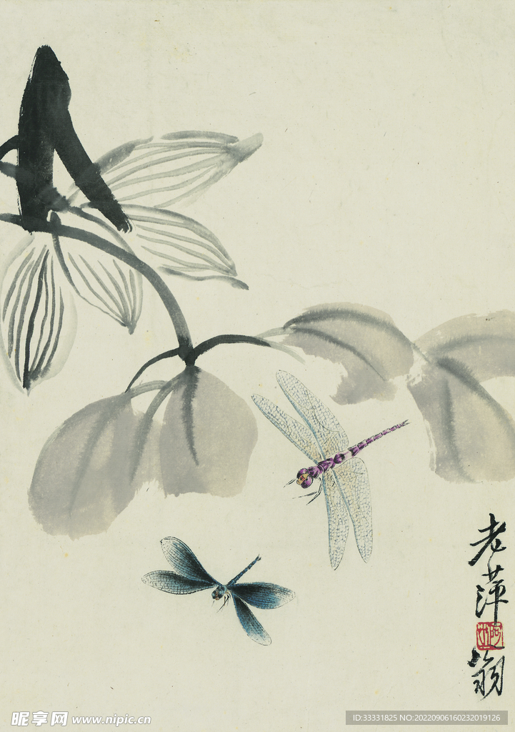 齐白石国画