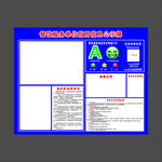 餐饮服务单位信用信息公示牌