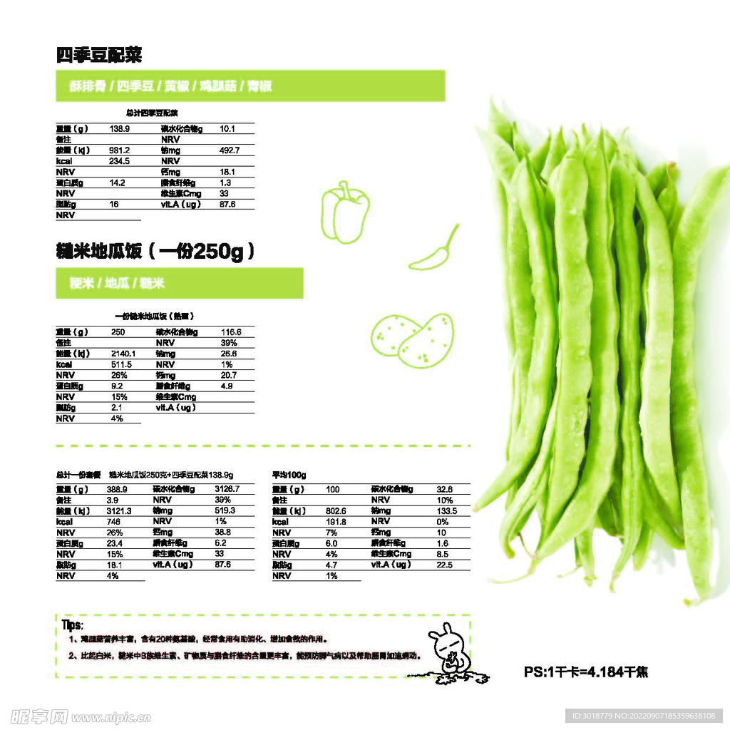 菜单模板 