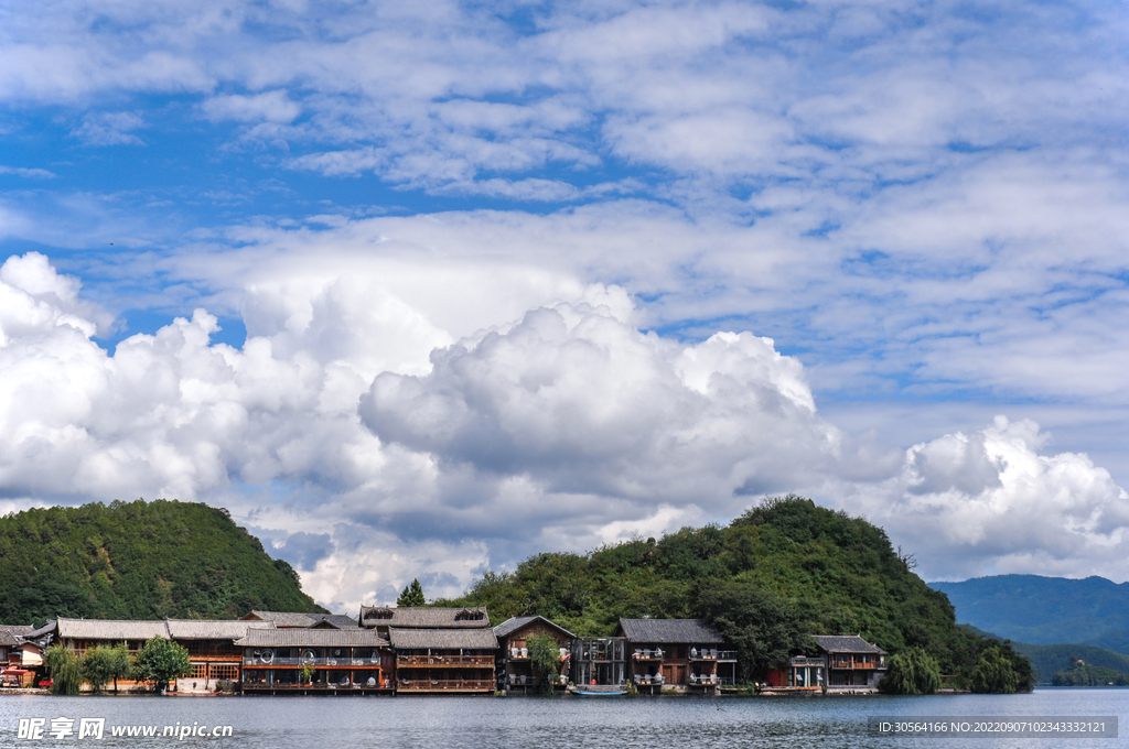 海边旅游建筑