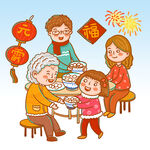 元宵节吃汤圆 