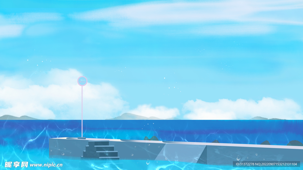 小清新简约创意海报图片