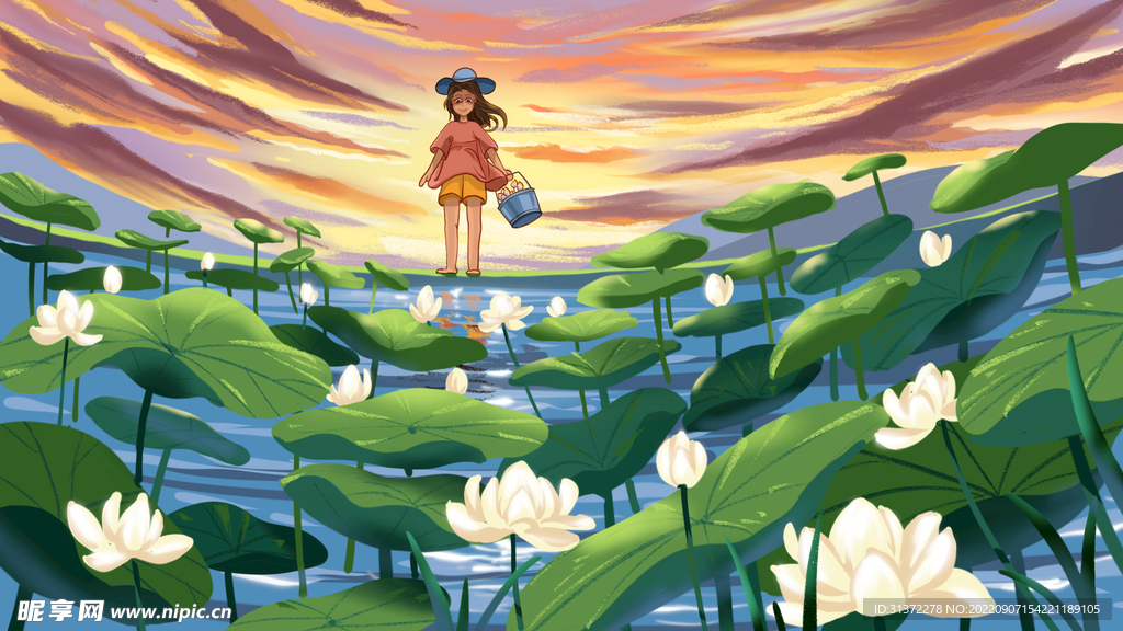 小清新简约创意海报图片