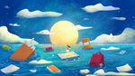 小清新简约创意海报图片