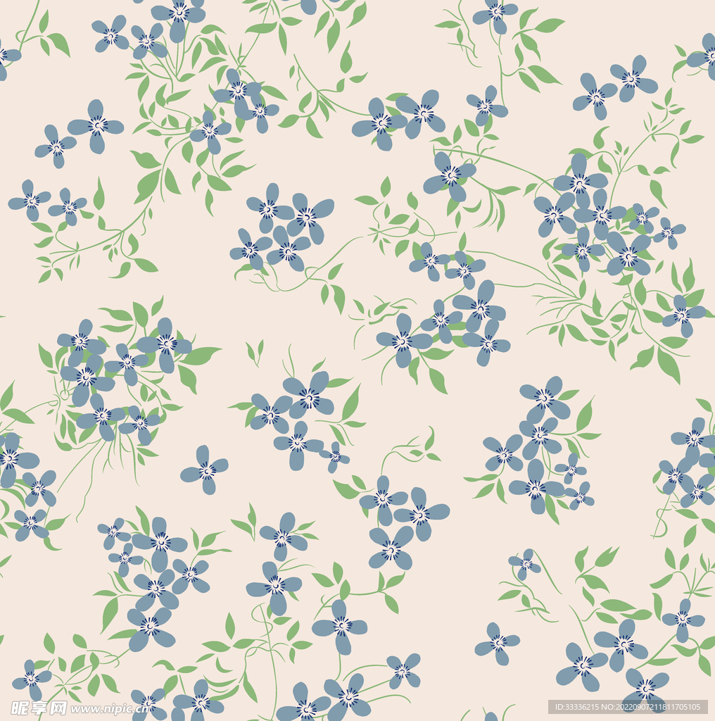 小碎花 