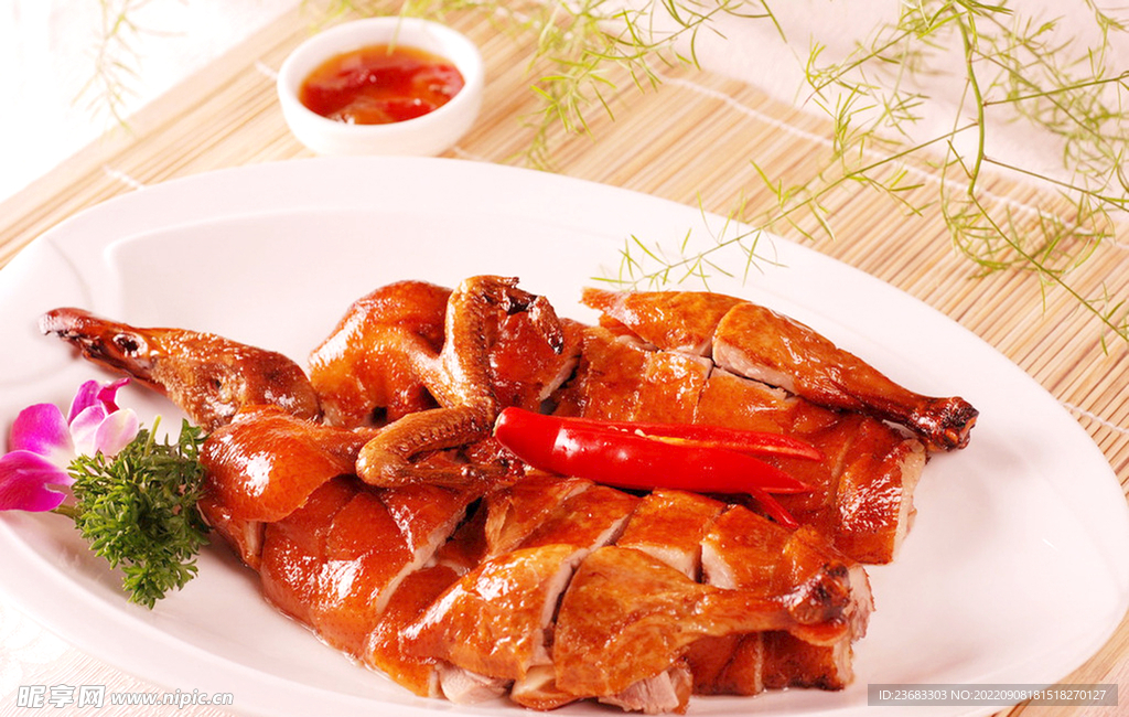 香酥鸭美食图片