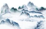 水墨山水画 