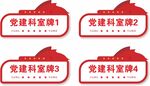 党建门牌科室牌