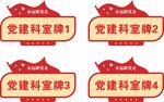 党建门牌科室牌