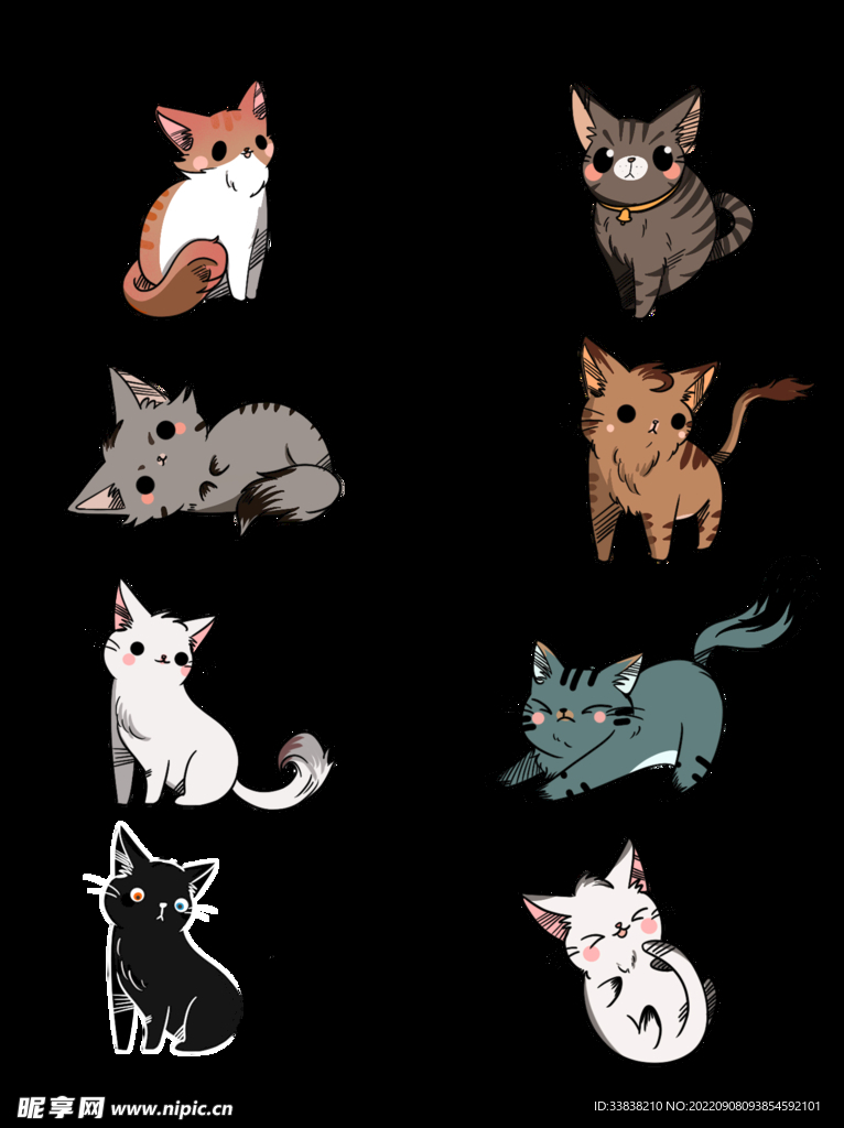 可爱小猫咪.