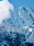 雪山雪景山峰山脉