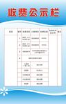 收费公示栏