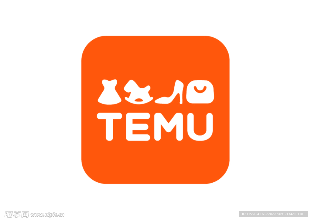 拼多多TEMU logo