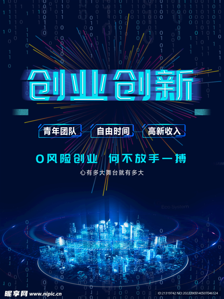 创业创新海报