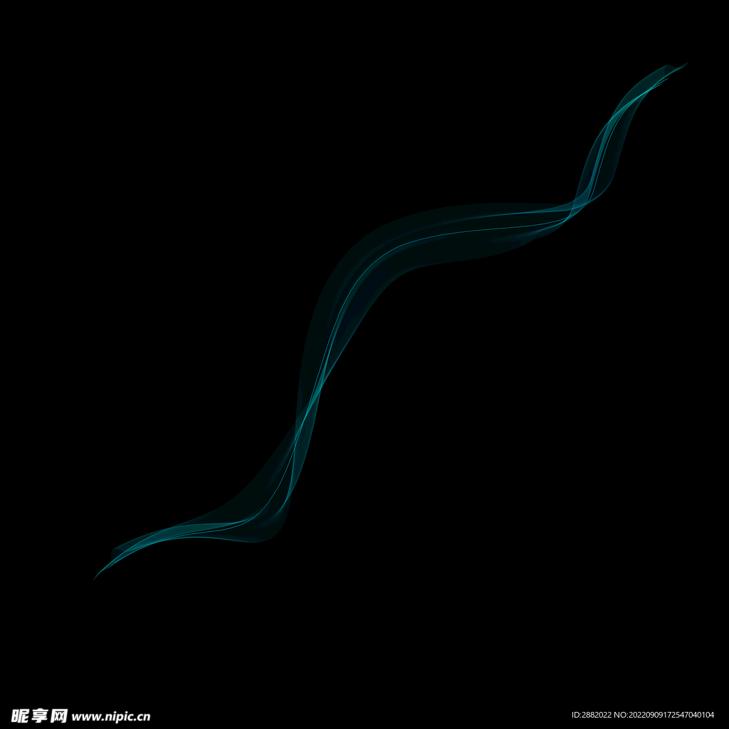 线  光   雾   丝带  