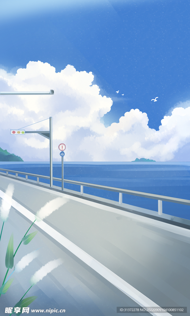 小清新简约创意海报图片