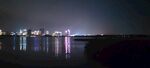 湖边城市夜景