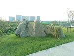 公园景观石图片