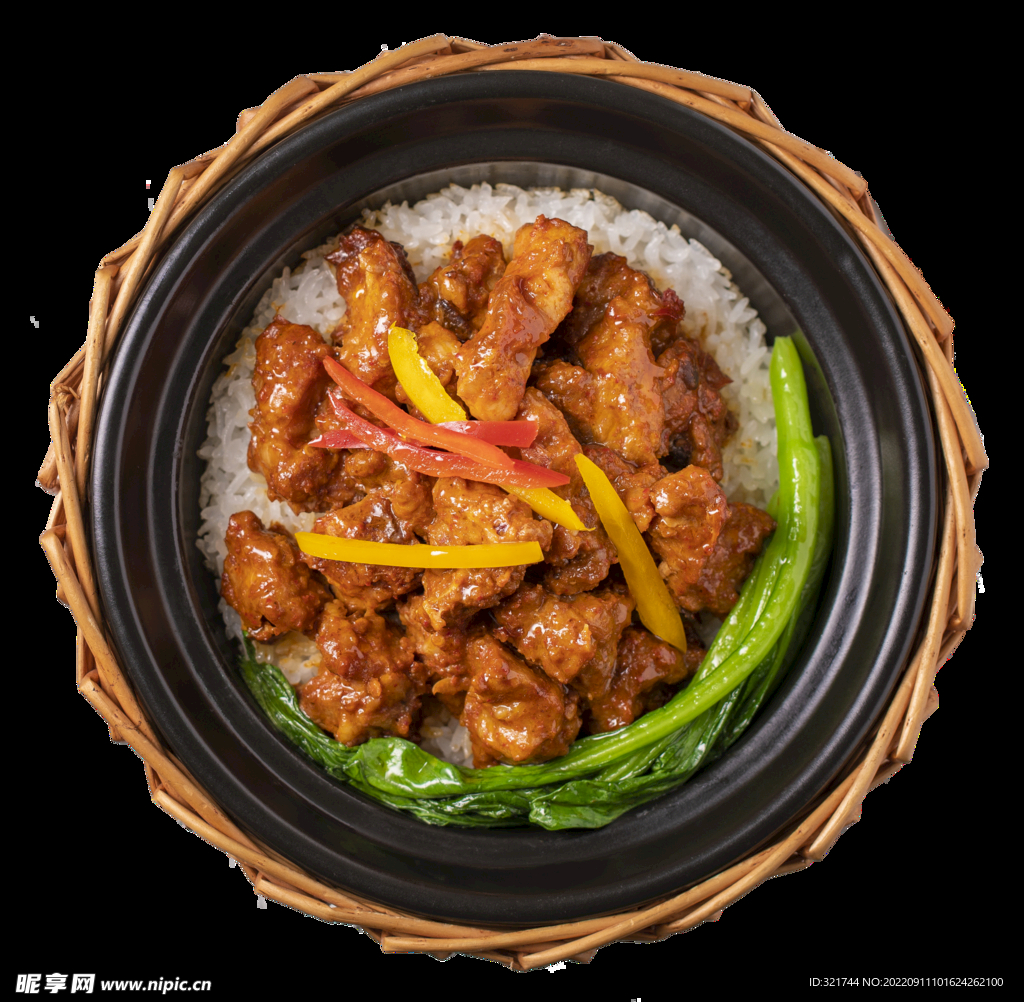 排骨煲仔饭