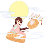 玉兔嫦娥