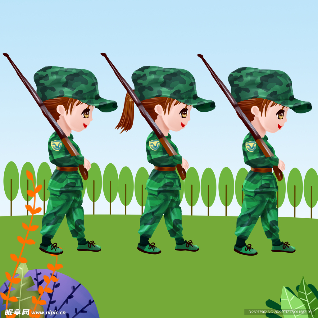  军训射击 