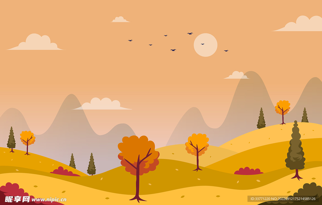 秋天的风景
