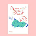 卡通宠物猫海报
