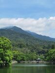 罗浮山山下风景