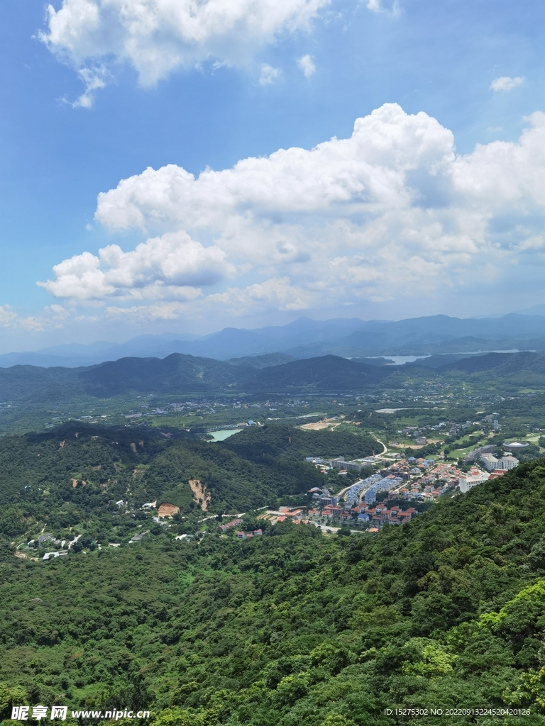 罗浮山山上风景