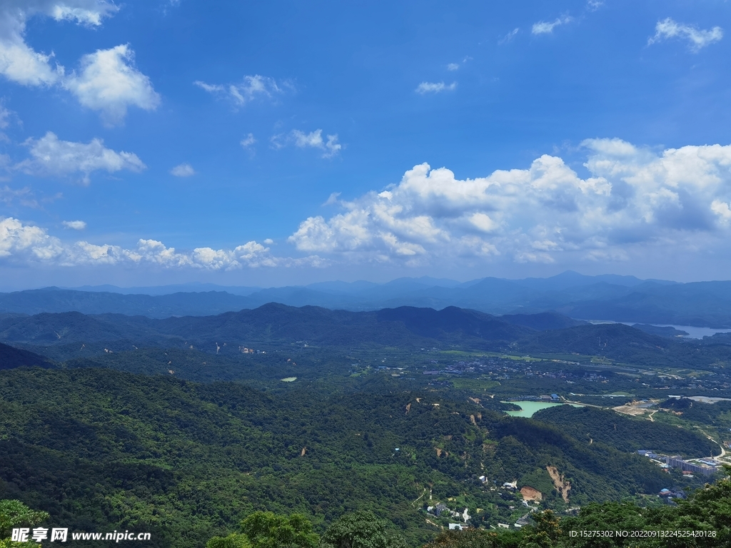 罗浮山山上天空