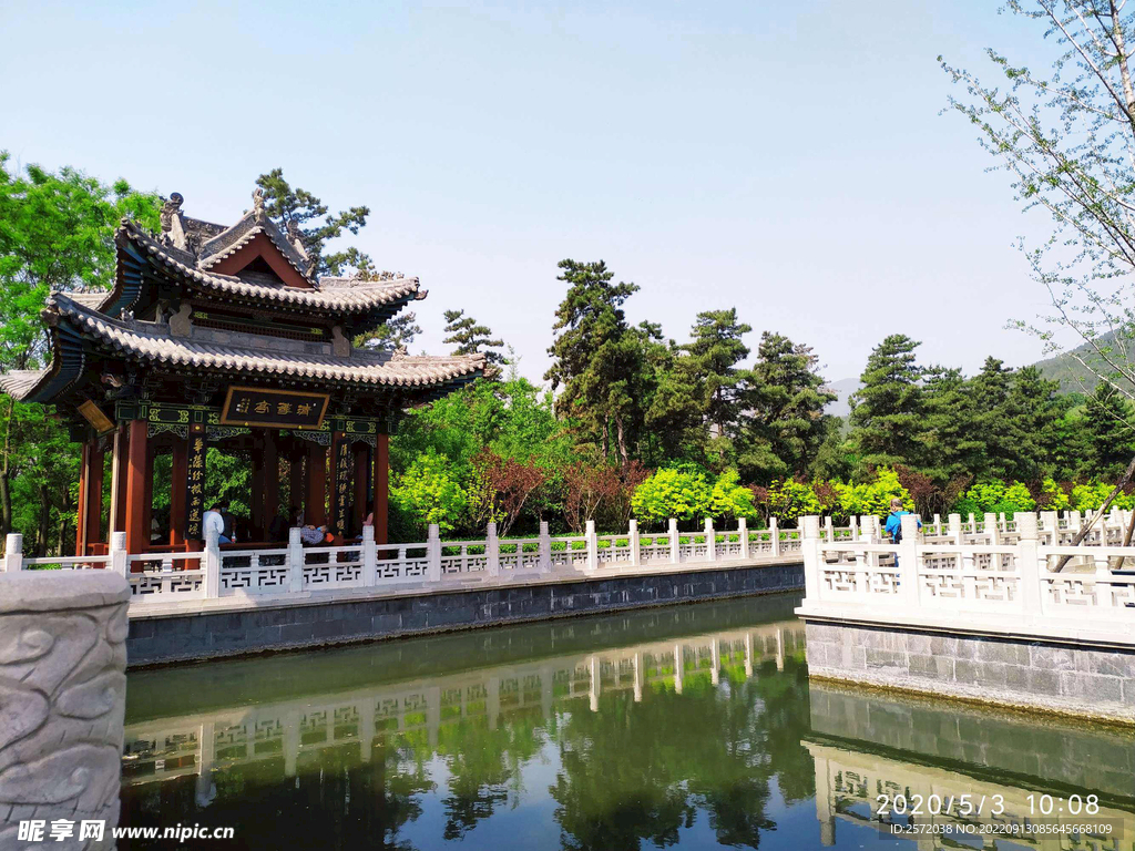 山西晋祠公园