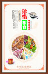食堂餐厅海报展板