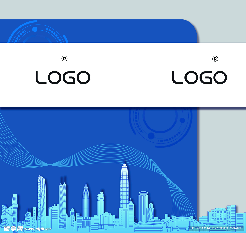 深圳文化企业logo墙设计前台