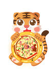 老虎爱吃披萨的飞镖盘