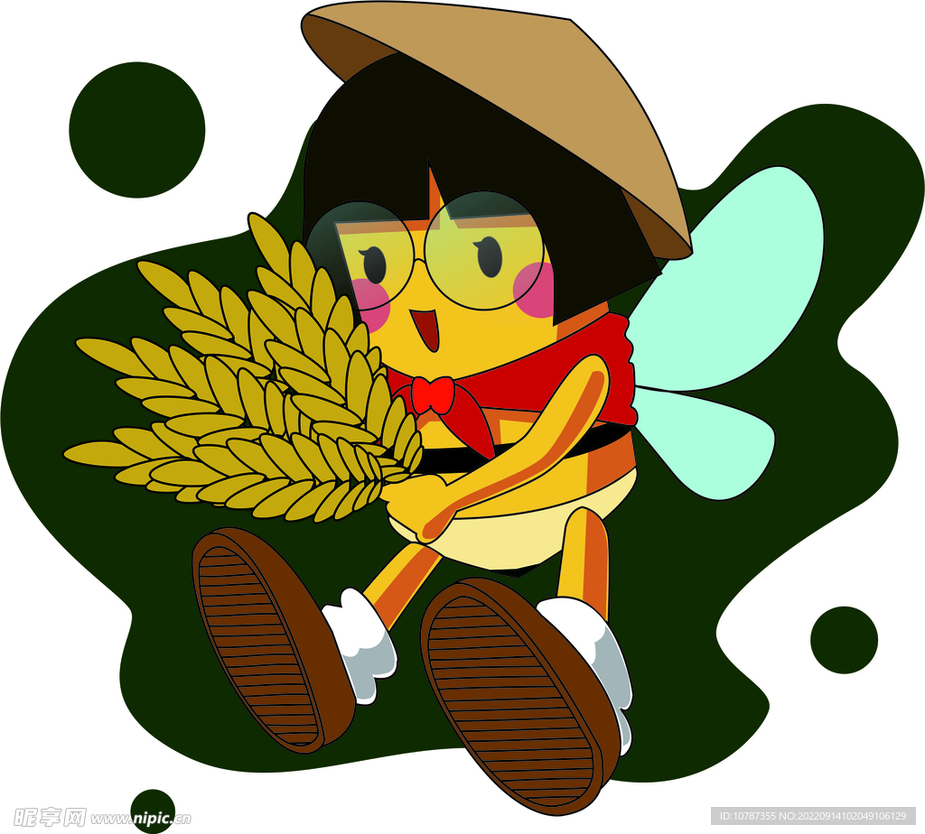 蜜蜂卡通形象