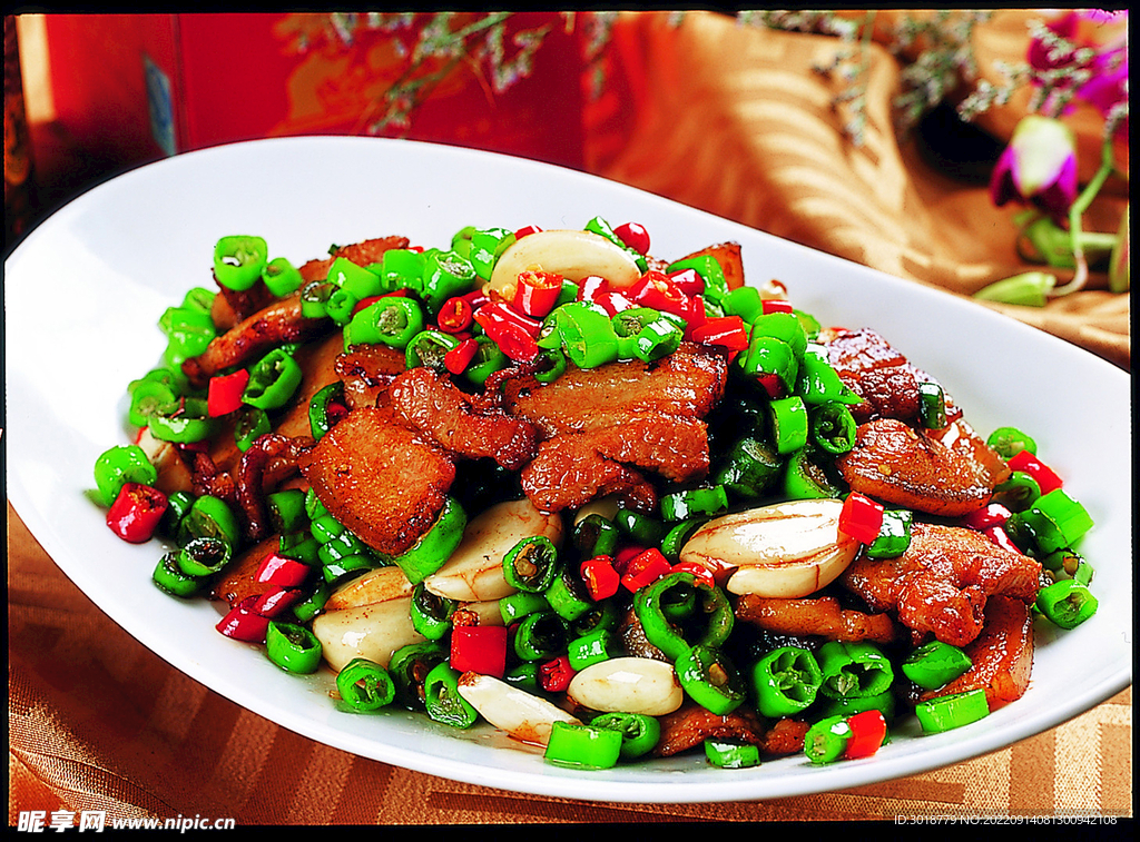 杭椒小煎肉