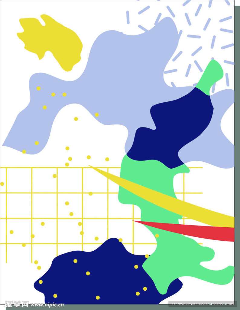 清新插画           