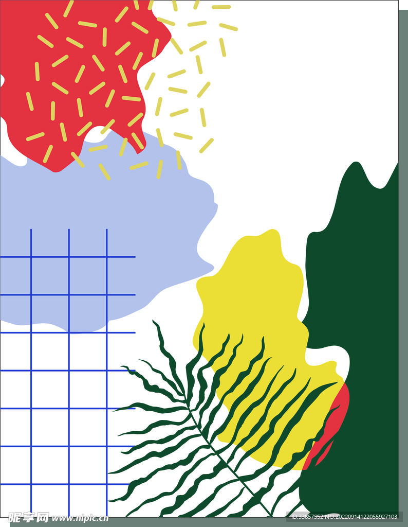 清新插画           
