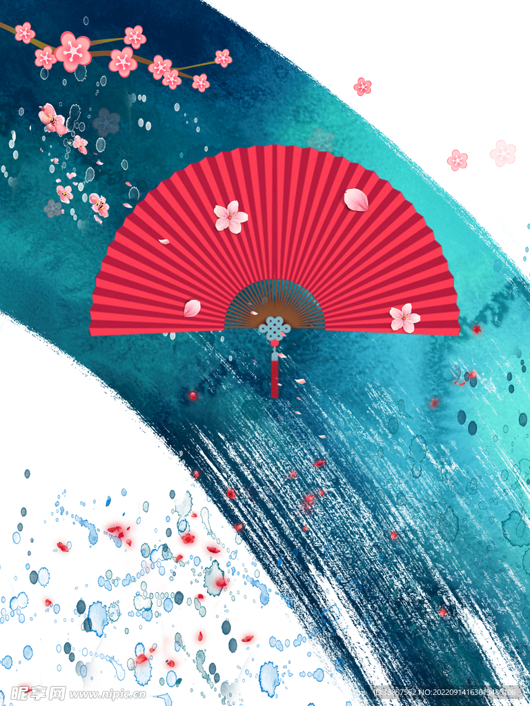 山水风景画          