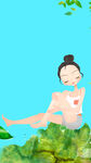 美女插画