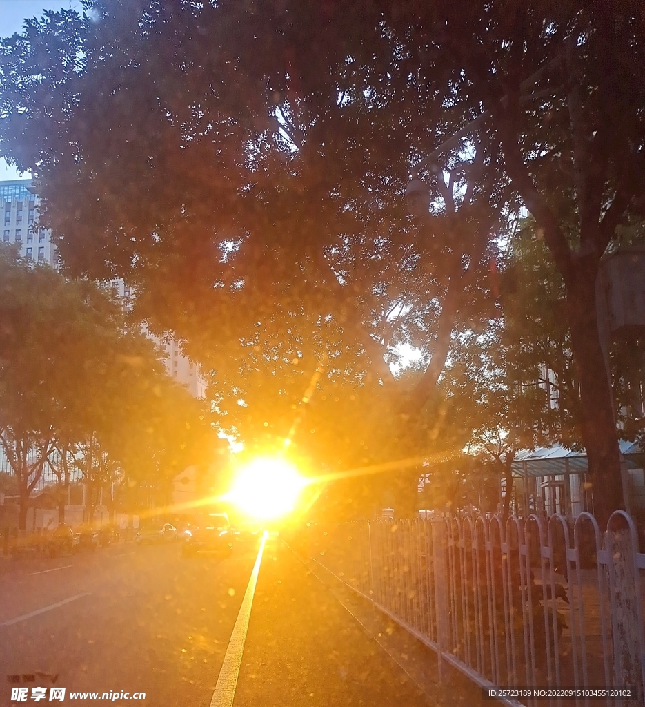 夕阳