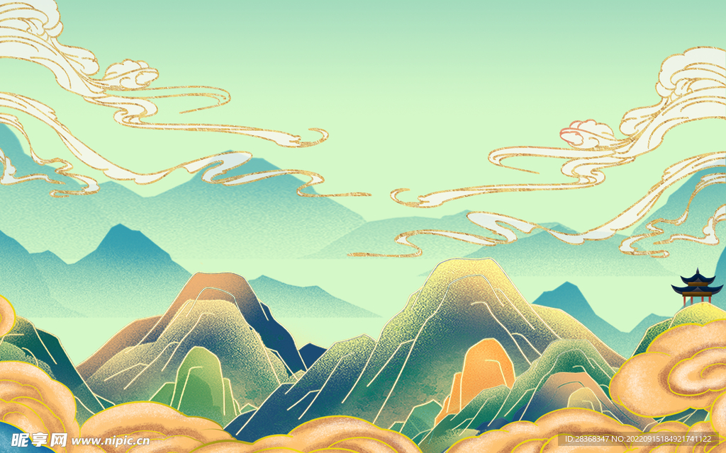 国潮背景