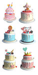 3D卡通生日蛋糕
