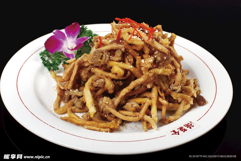 烧汁茶树菇