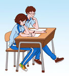  初中同桌 