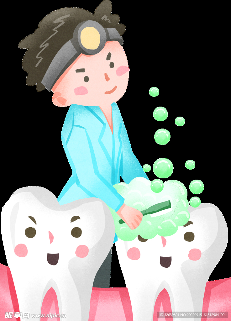 牙科插画